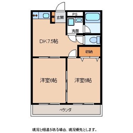 マイティプラザIIIの物件間取画像